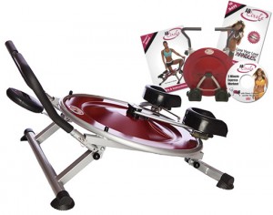Ab Circle Pro Abdominal Treadmill w 3-Minute Express Workout DVD & Easy Storage. Fun & Easy Way to Work Out