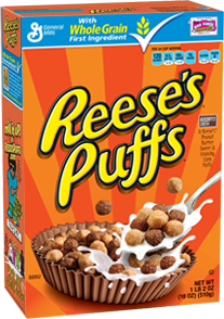 ONE BOX Reese's Puffs cereal