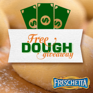 Freshetta “Free Dough Giveaway” Instant Win Game