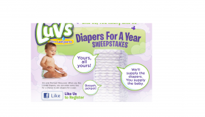 Luvs Diapers For A Year Sweepstakes