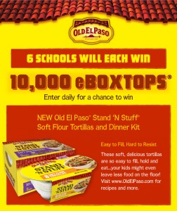 Box Tops 4 Education Old El Paso Sweepstakes