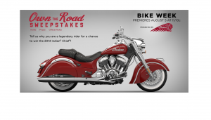 History Channel - Own the Road Sweepstakes
