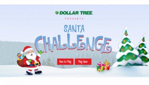 Dollar Tree’s Santa Challenge Christmas Game Sweepstakes