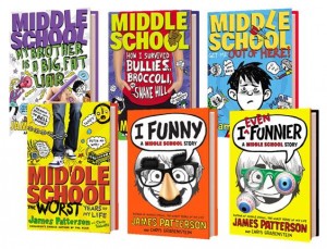 James Patterson Middle School Books Prize Pack Giveaway