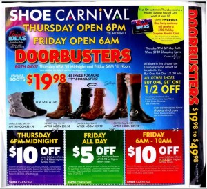 Shoe Carnival Black Friday Deals