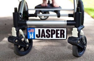 Personalized Baby Stroller License Plates Giveaway - 5 WINNERS ends 5/9
