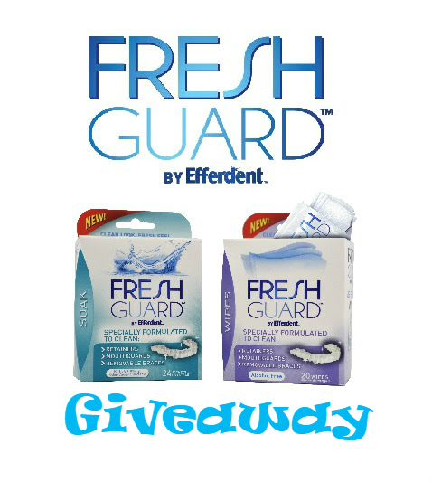 New Fresh Guard™ by Efferdent™ Gift Pack Giveaway