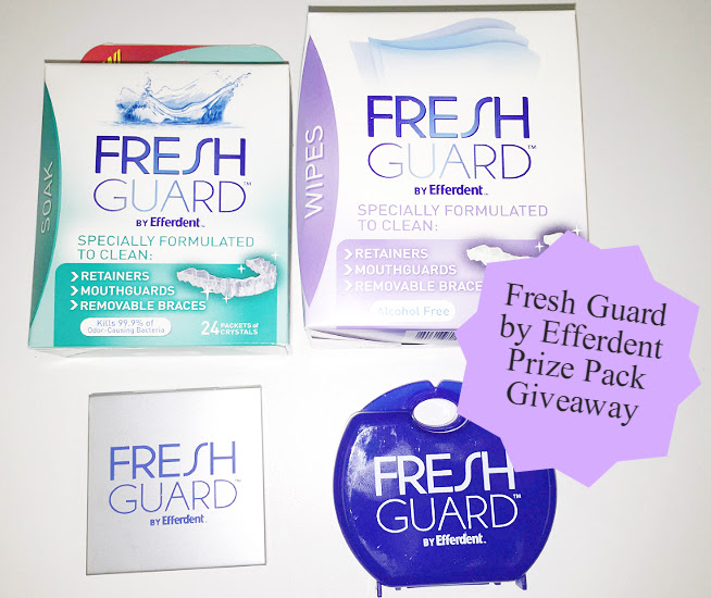 New Fresh Guard™ by Efferdent™ Gift Pack Giveaway1