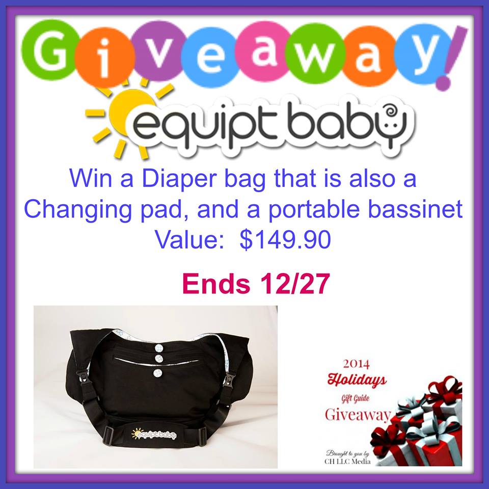 Equip Baby Diaper Bag Giveaway