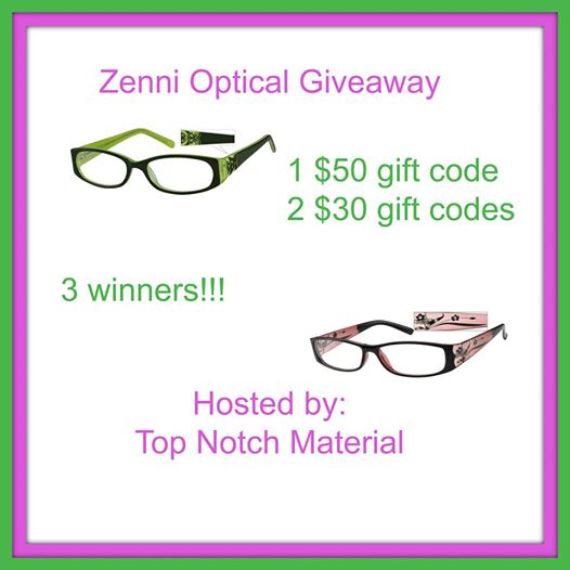 Zenni Optical Giveaway