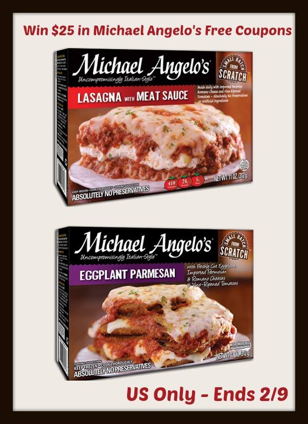 Michael Angelo's Products Giveaway